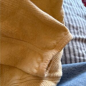 Wrap London yellow zip up sweatshirts small